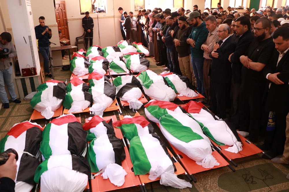 "أجهزة الداخلية" تؤمن جنازة تشييع ضحايا حريق جباليا