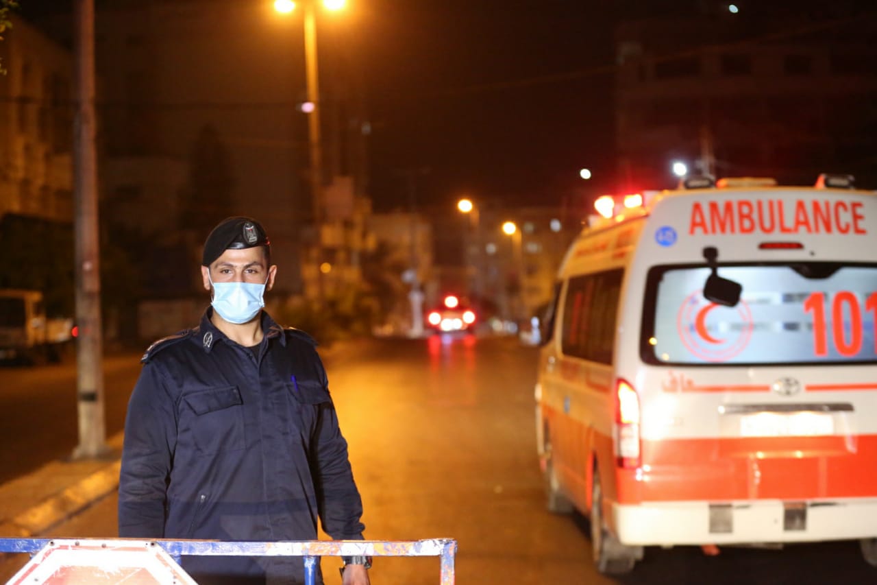 سريان حظر التجول بغزة لليوم الحادي عشر لمواجهة "كورونا"