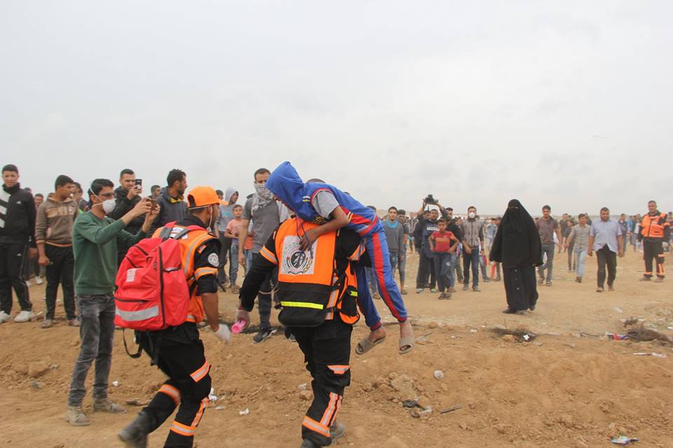 الداخلية في الميدان - الجمعة الرابعة من " مسيرات العودة الكبرى "