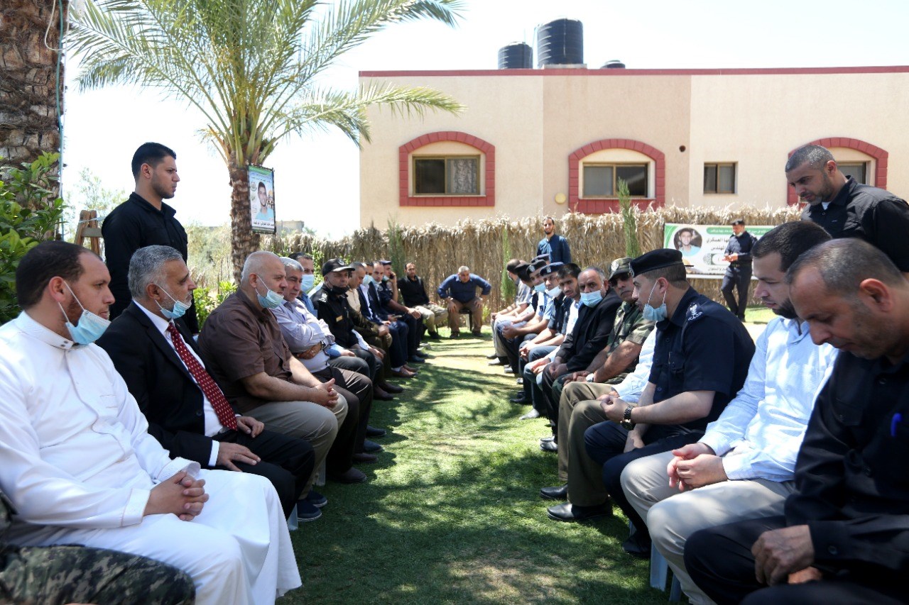 قيادة "الداخلية" تُعزي عوائل شهدائها خلال العدوان الإسرائيلي