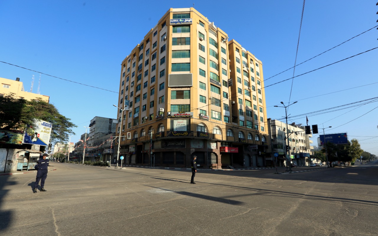  استمرار الإغلاق الكلي بغزة "الجمعة والسبت" للأسبوع الخامس