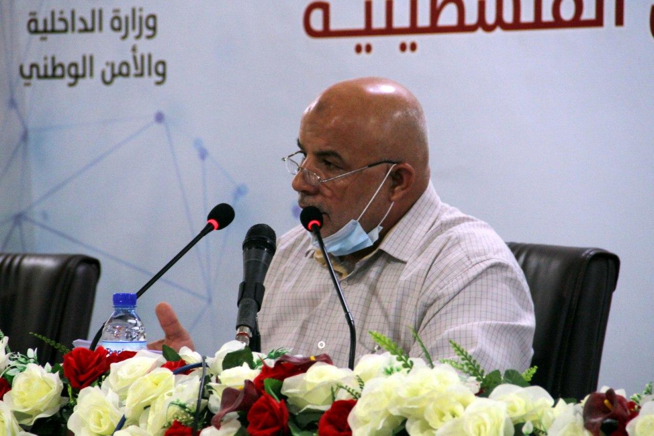 لقاءات وكيل وزارة الداخلية والأمن الوطني مع الفصائل وشرائح مجتمعية حول مستجدات مواجهة فيروس كورونا