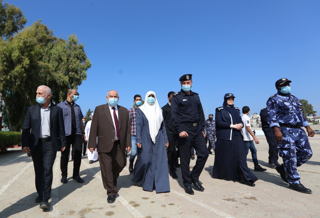 زيارة رئاسة المجلس التشريعي لمقر المديرية العامة للشرطة