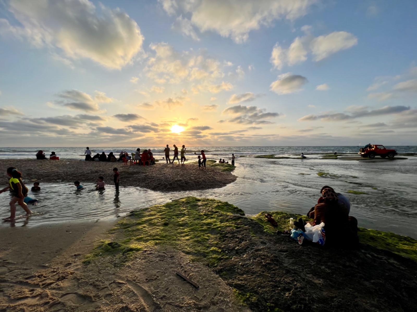 أجواء الصيف في غزة 