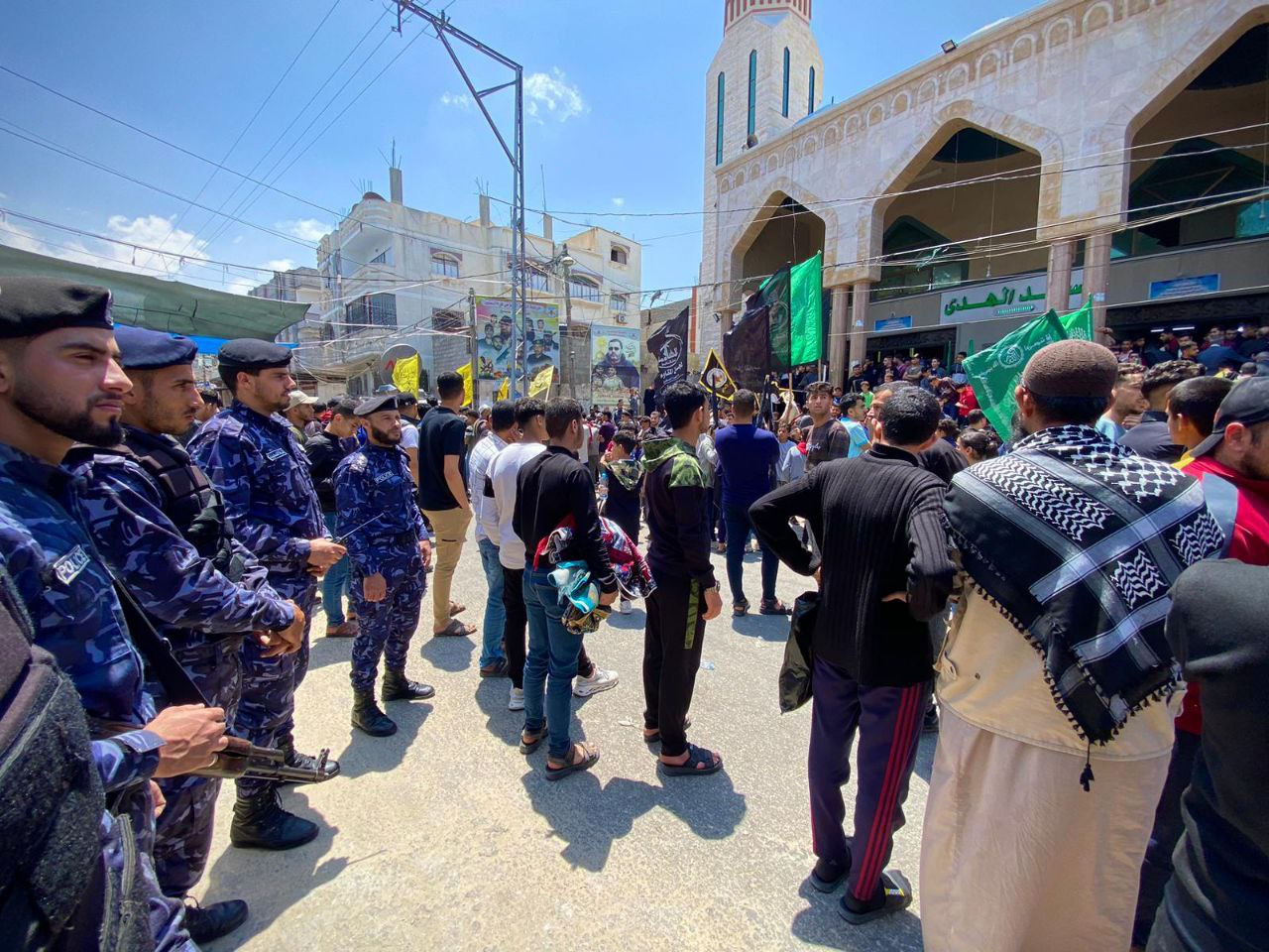 انتشار أجهزة وزارة الداخلية والأمن الوطني وفق خطة الطوارئ بمحافظات قطاع غزة