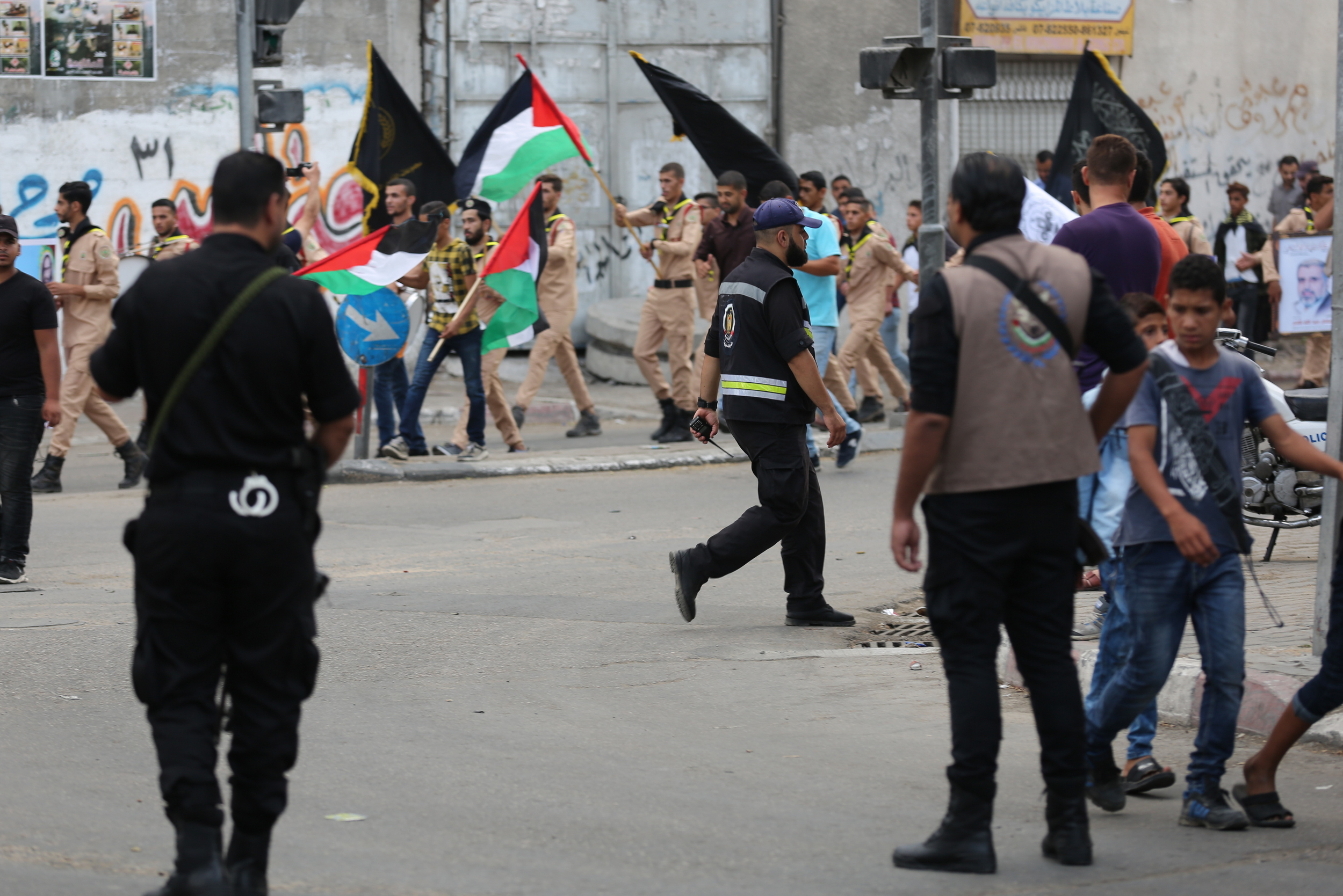 صور .. تأمين المهرجانات والفعاليات الكبرى في قطاع غزة