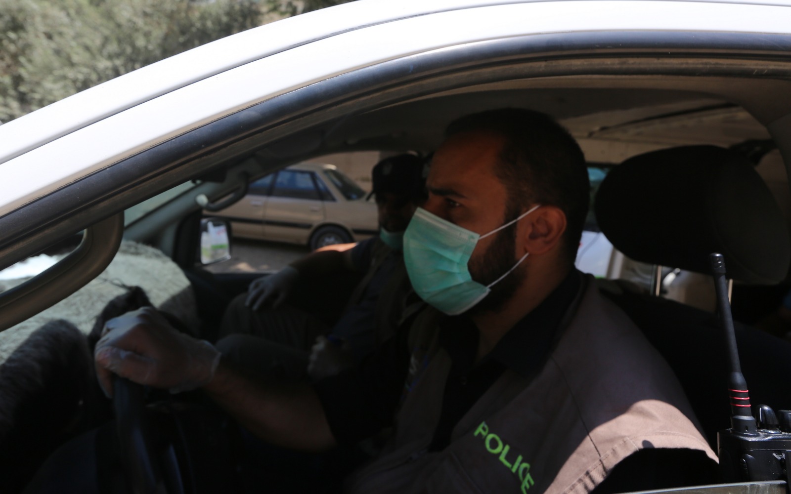 المناورة التدريبية المشتركة لمحاكاة وقوع إصابة بفيروس كورونا في حي مكتظ