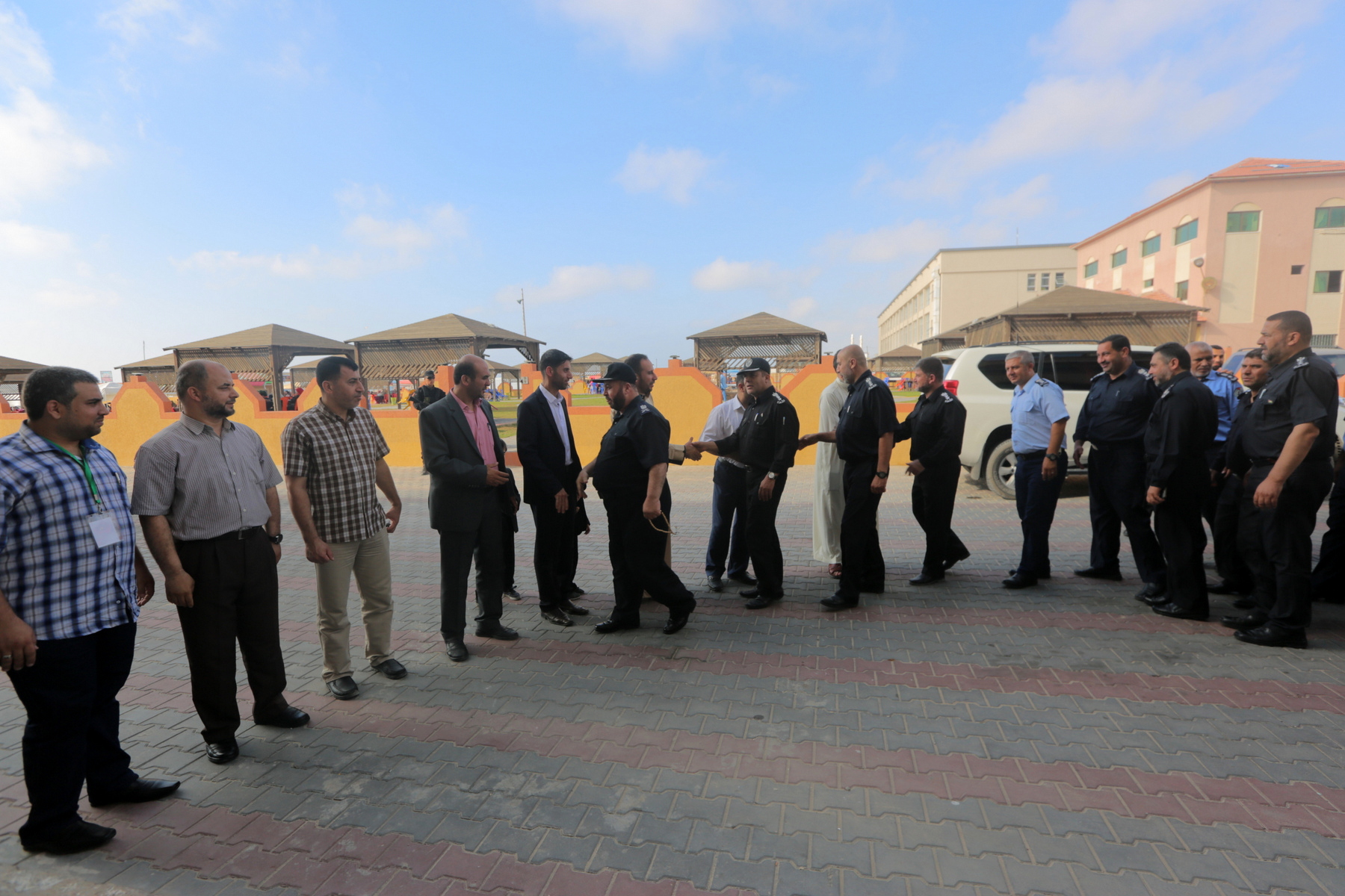 قيادة الداخلية تستقبل معايدة الأجهزة الأمنية والإدارات المركزية