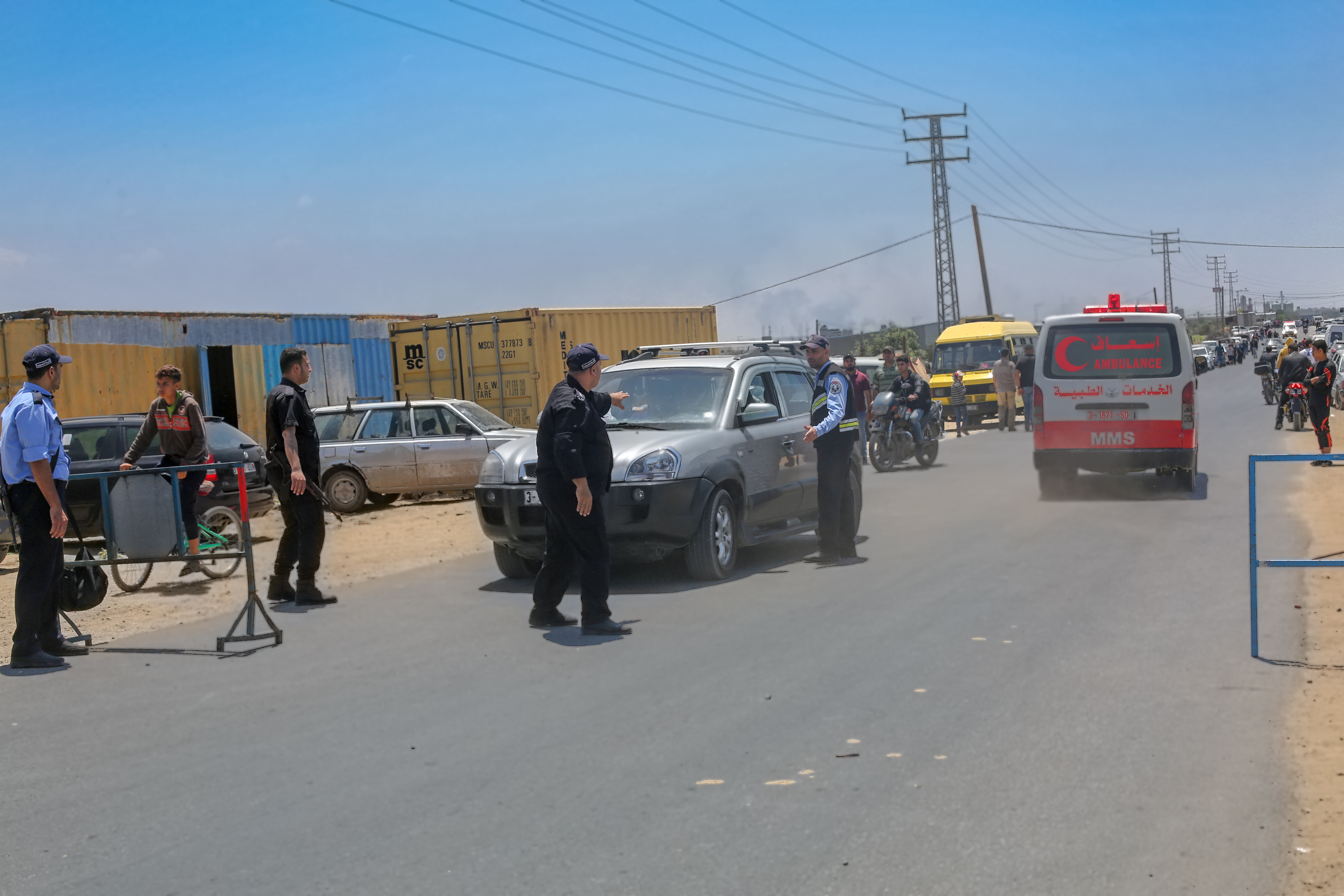 دعم وإسناد أجهزة الداخلية لجماهير مسيرة العودة في ذكرى النكبة