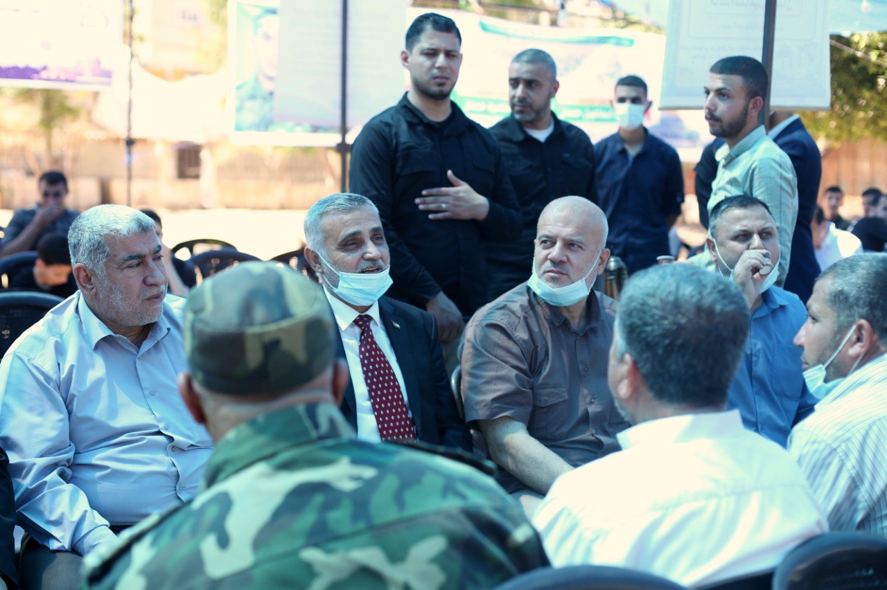 قيادة "الداخلية" تُعزي عوائل شهدائها خلال العدوان الإسرائيلي