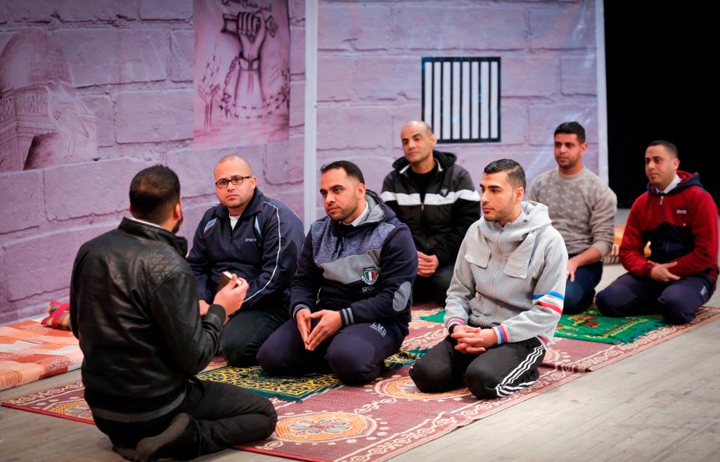 حفل اختتام "مشروع نسخ المصحف الشريف بالرسم العثماني بأيدي نزلاء