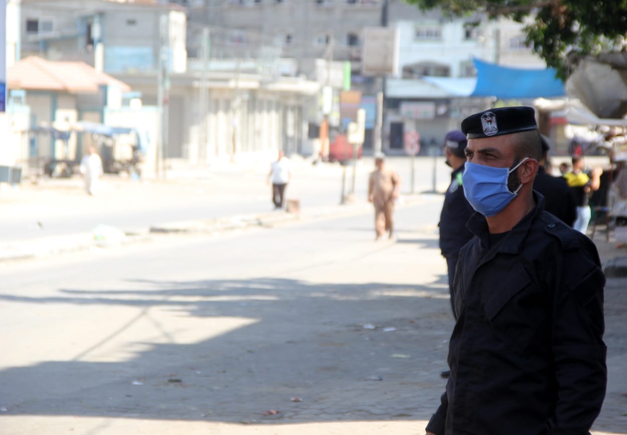 سريان قرار حظر التجوال الشامل في محافظات قطاع غزة 