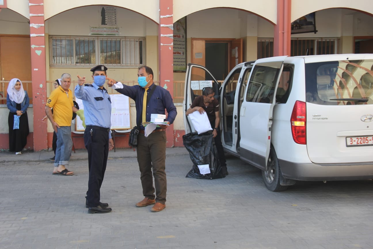 تأمين الشرطة لامتحانات الثانوية العامة بغزة 2020