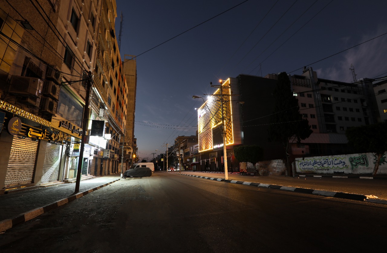  استمرار الإغلاق الكلي بغزة "الجمعة والسبت" للأسبوع الخامس