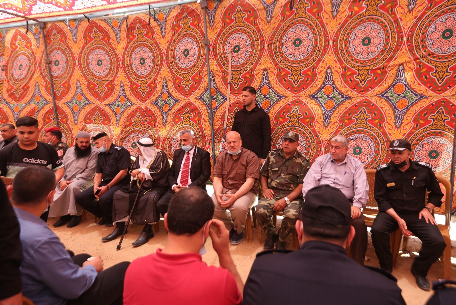 قيادة "الداخلية" تُعزي عوائل شهدائها خلال العدوان الإسرائيلي