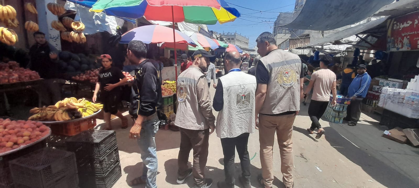 صور: الأجهزة الأمنية والشُرطية تُساند المواطنين في ظل العدوان