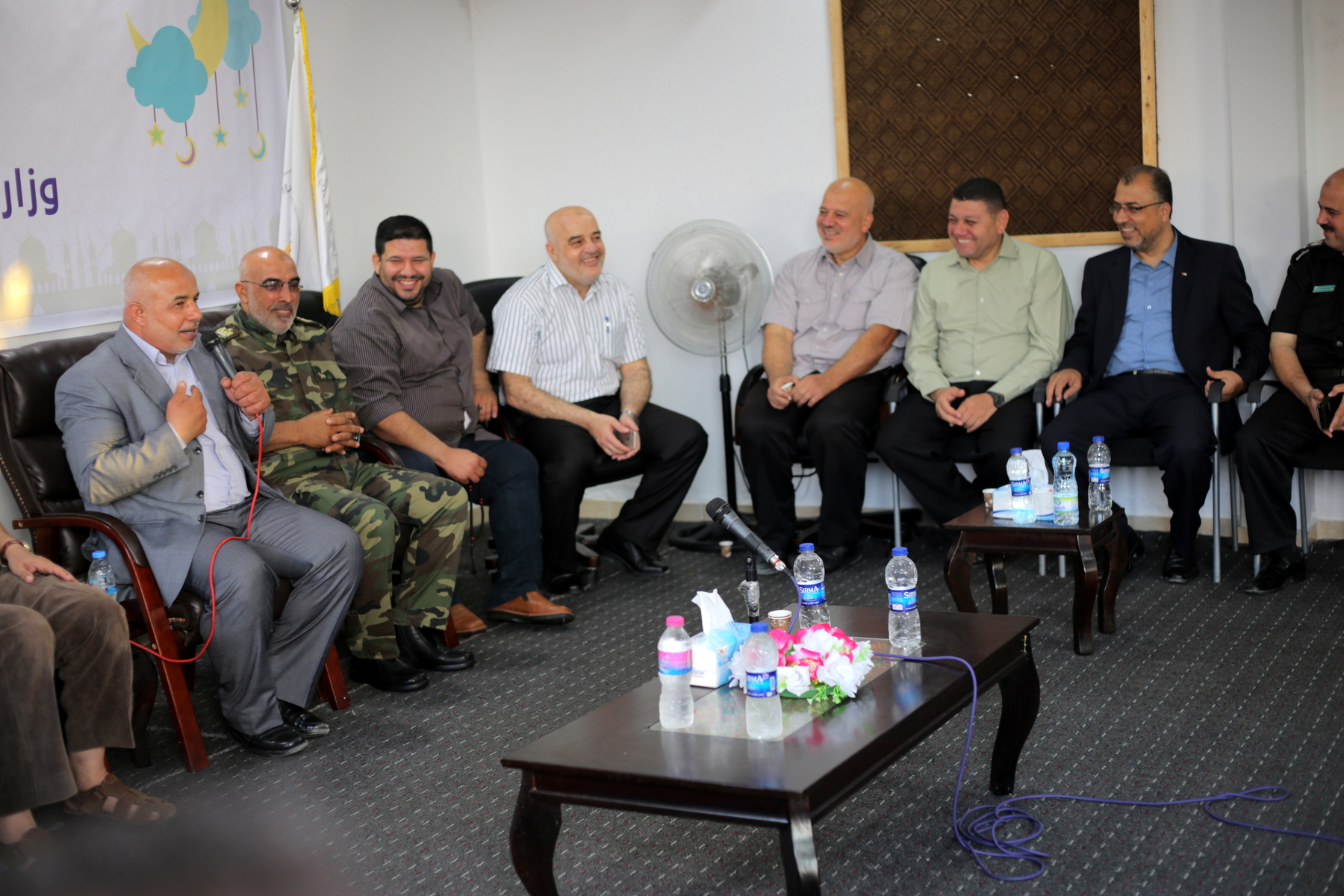 قيادة الداخلية تستقبل معايدة الأجهزة الأمنية والإدارات المركزية