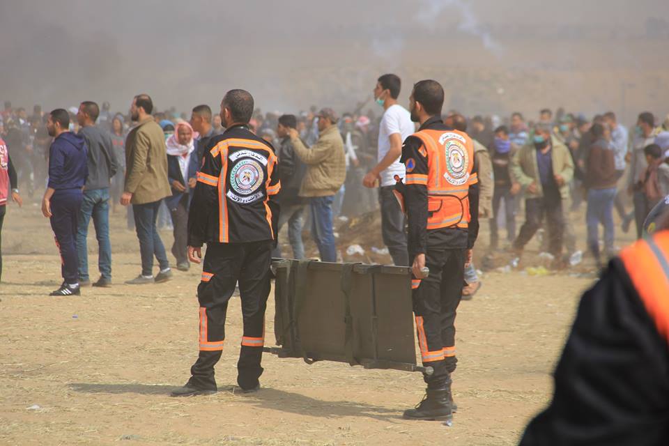 الداخلية في الميدان - الجمعة الخامسة من " مسيرات العودة الكبرى "