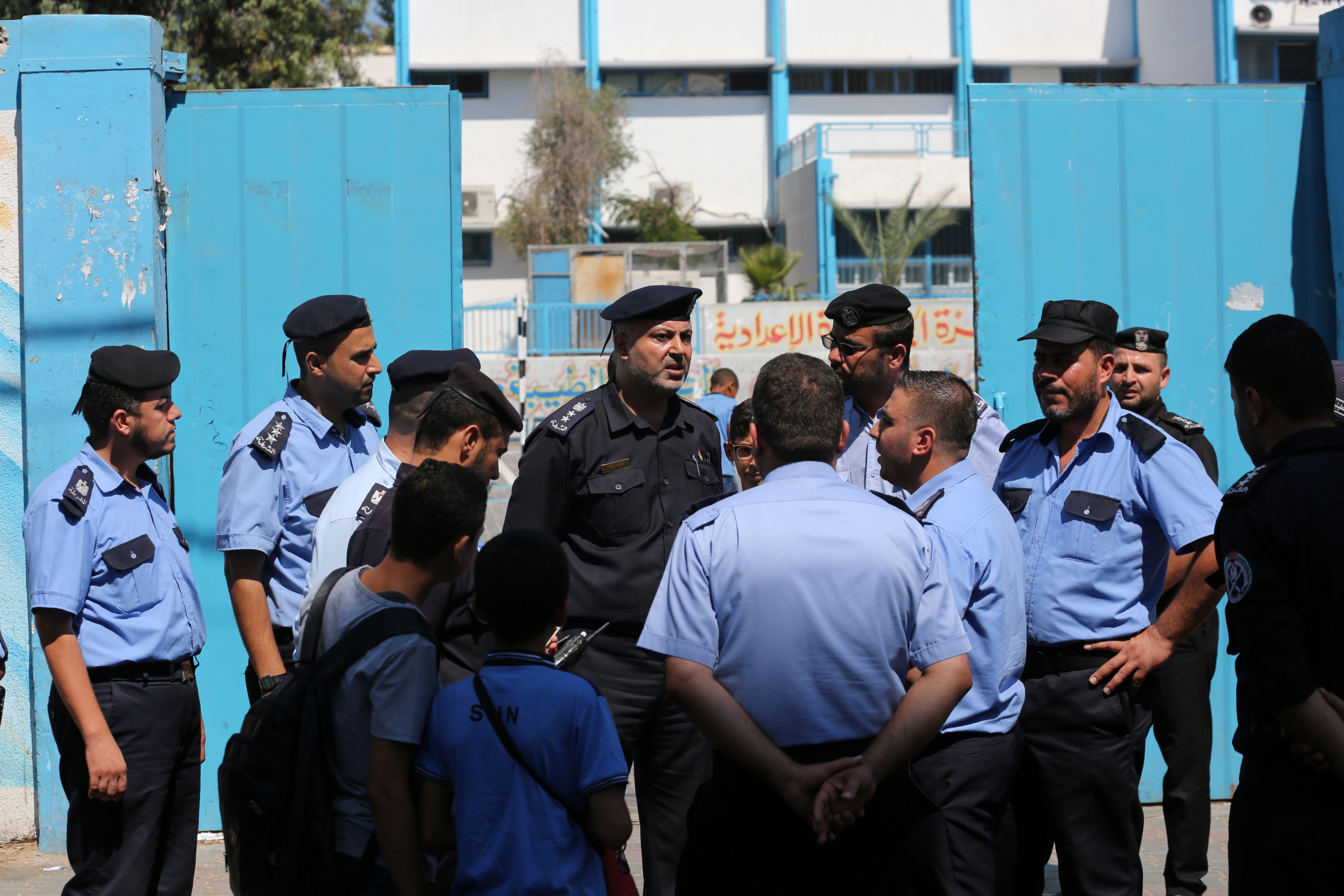 انتشار شرطة المرور مع بداية العام الدراسي الجديد