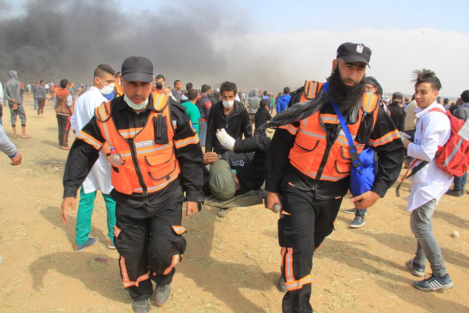 الداخلية في الميدان - الجمعة الخامسة من " مسيرات العودة الكبرى "