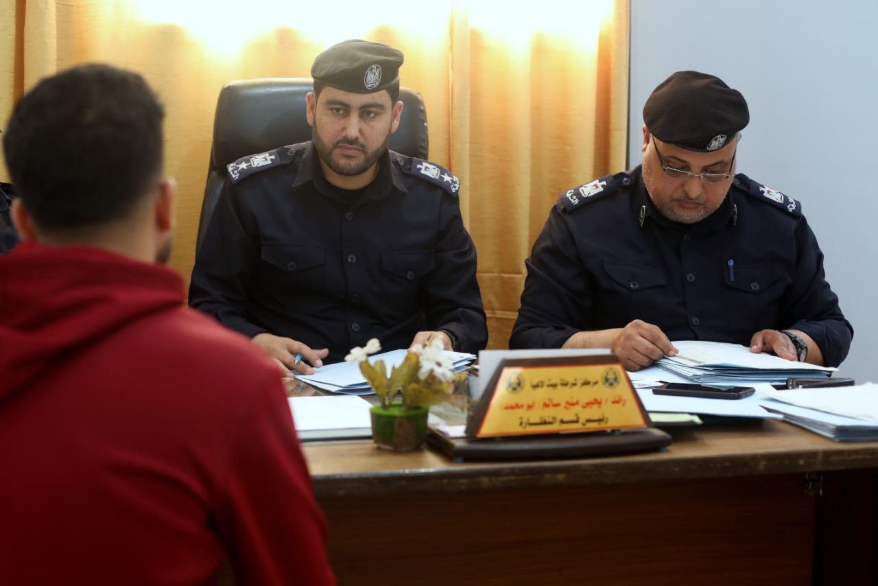 يوم عمل رمضاني برفقة طاقم مركز شرطة بيت لاهيا