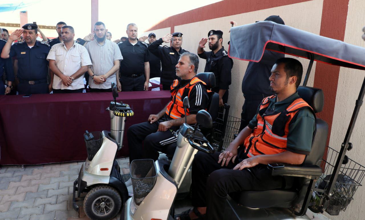 "الدفاع المدني" يفتتح مركزاً جديداً في "بني سهيلا" شرق خانيونس