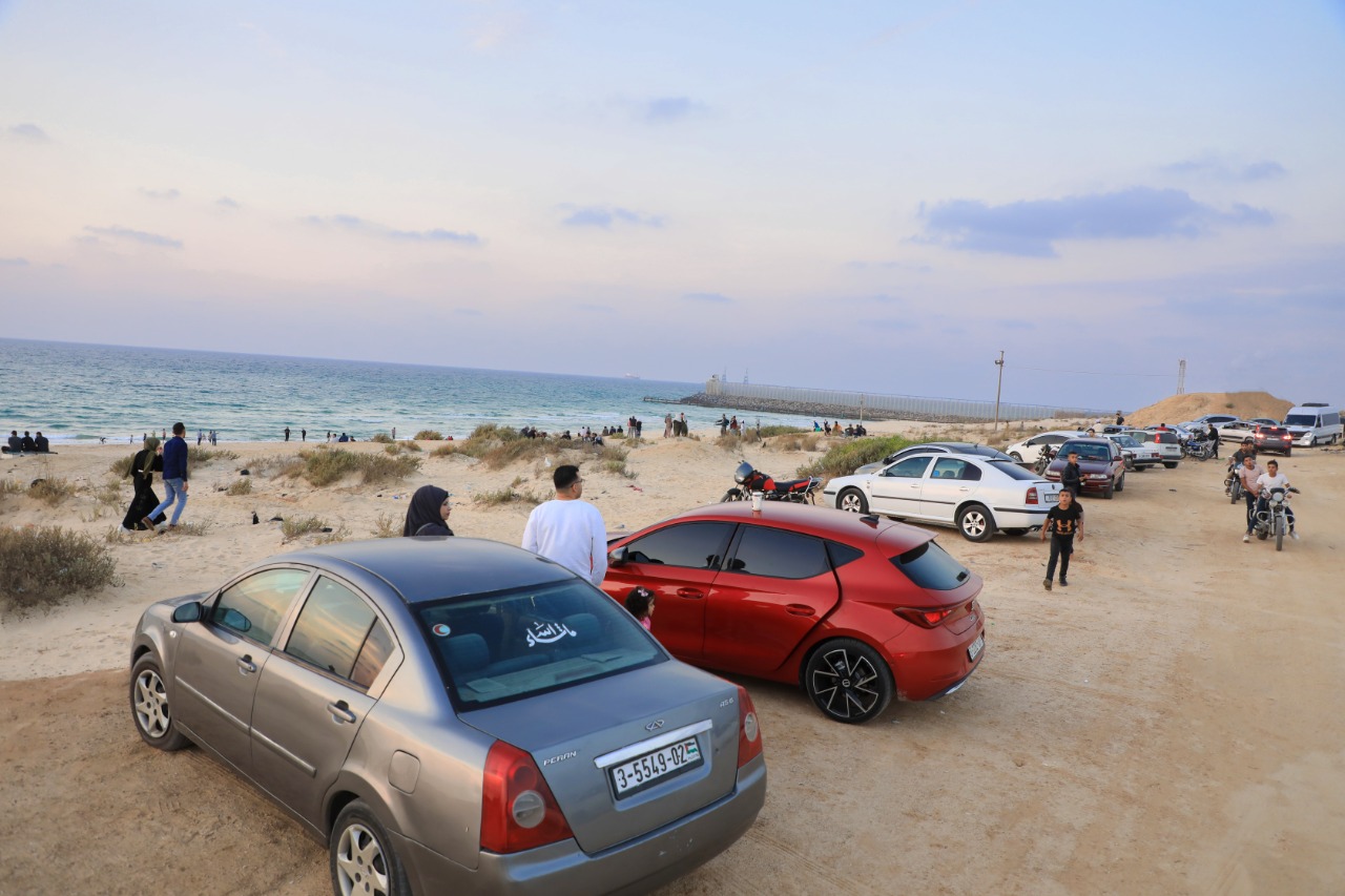 أجواء قضاء المواطنين في غزة الإجازة الأسبوعية مساء الجمعة 28 أكتوبر 2022