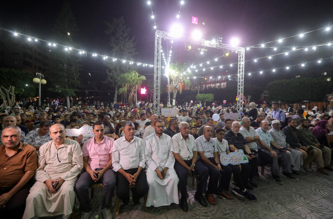 أجواء الاحتفال بذكرى المولد النبوي الشريف بمدينة غزة