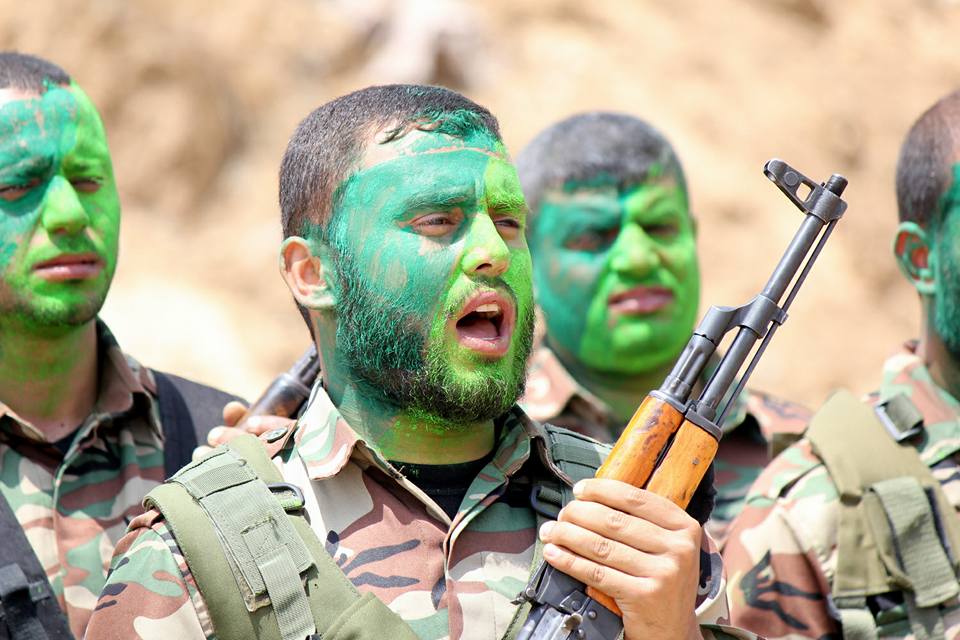 تدريبات دورة قادة السرايا الرابعة بقوات الأمن الوطني