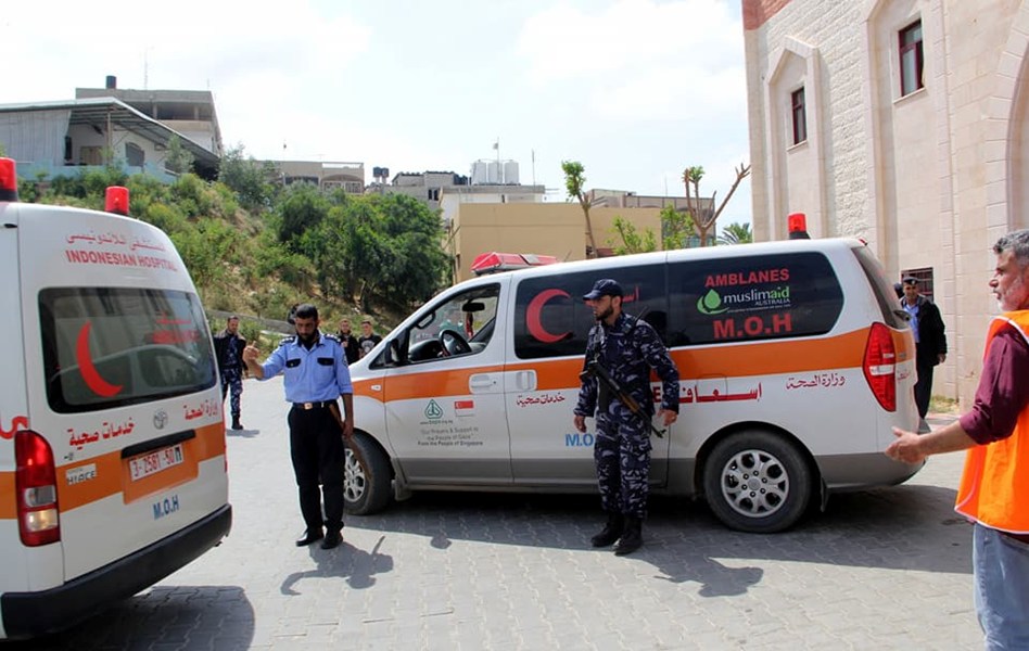 وزارة الداخلية تؤمن وتسهل حركة الجماهير في مسيرات العودة	