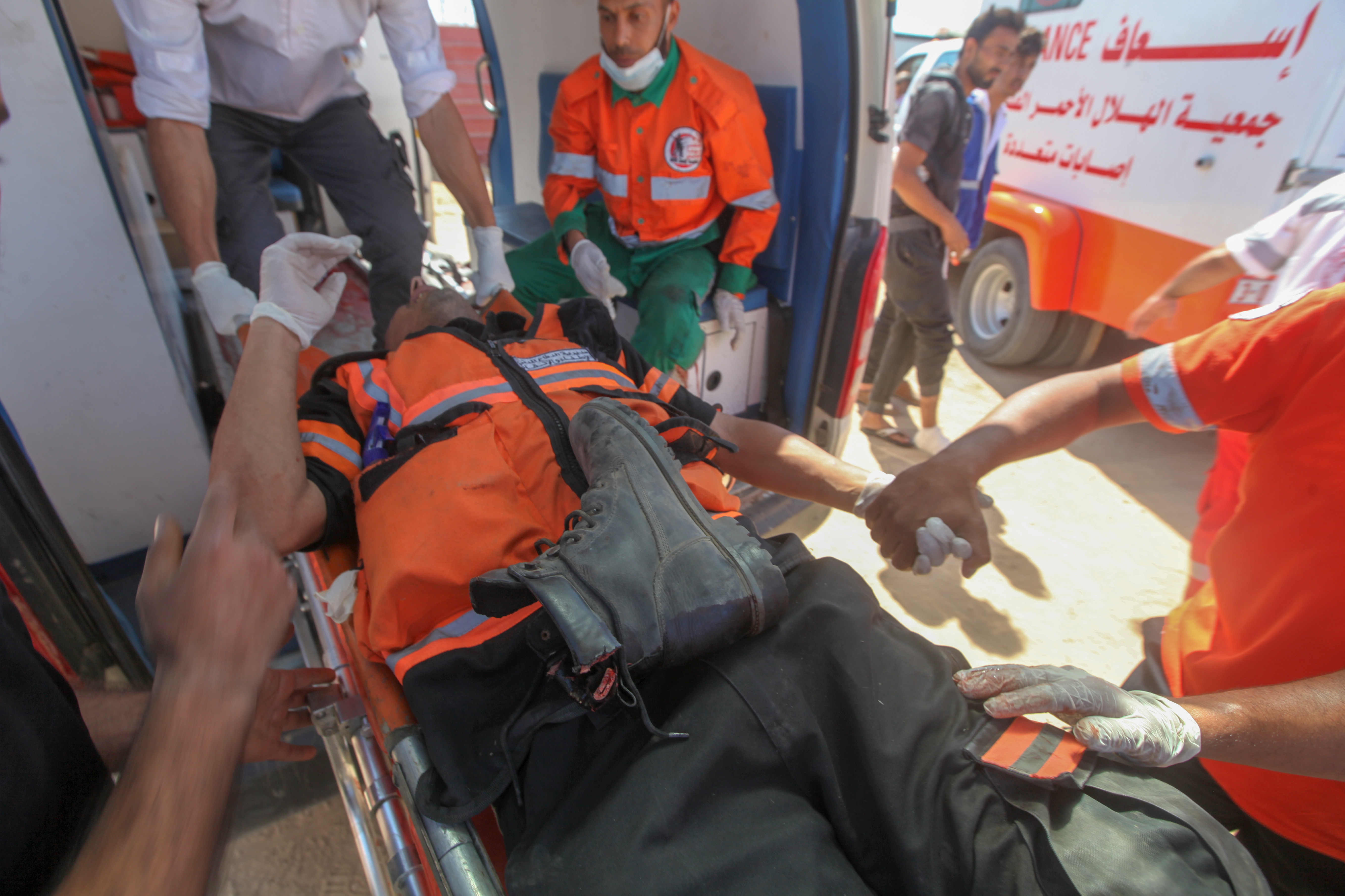 دعم وإسناد أجهزة الداخلية لجماهير مسيرة العودة في ذكرى النكبة