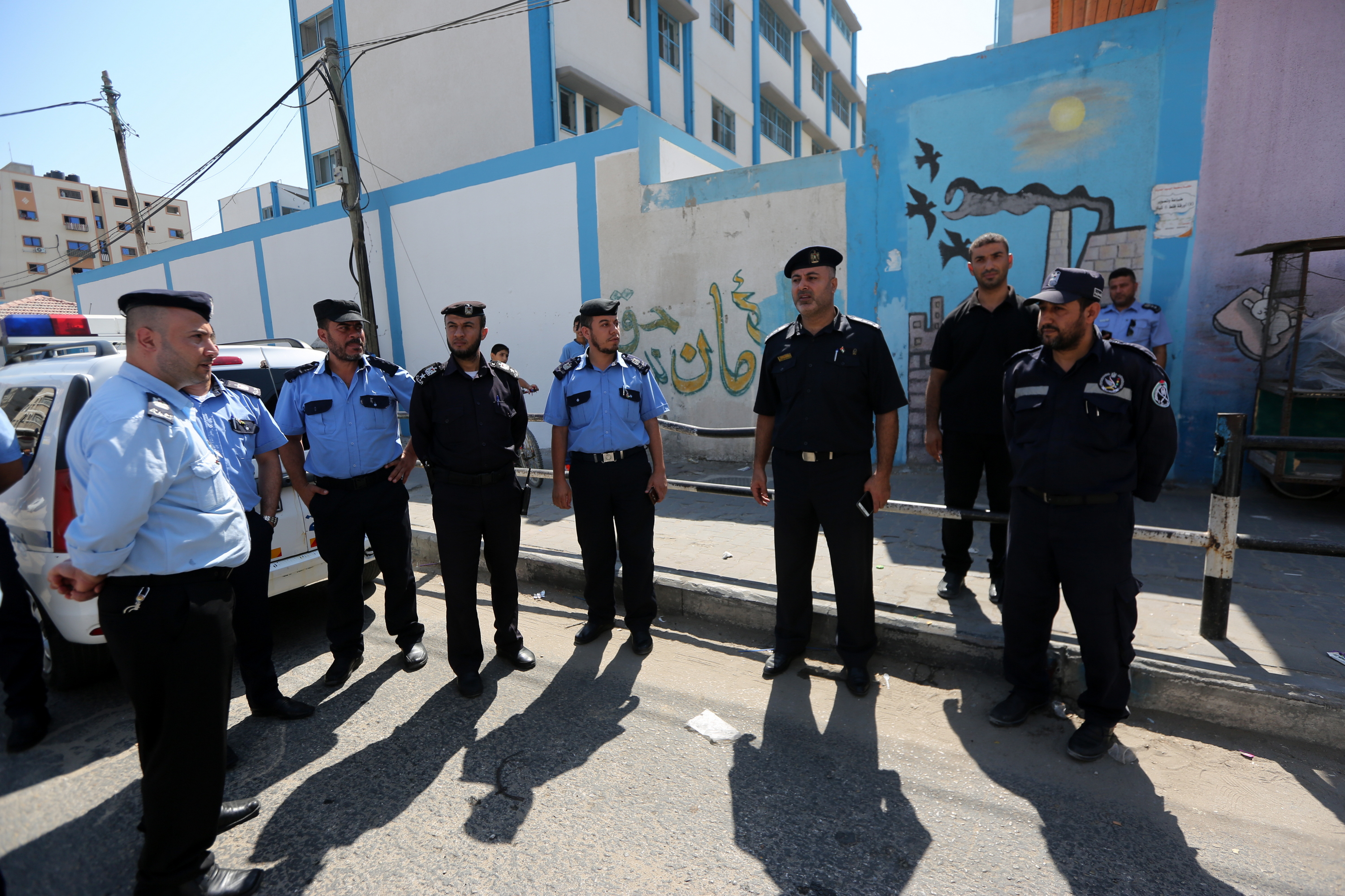 انتشار شرطة المرور مع بداية العام الدراسي الجديد