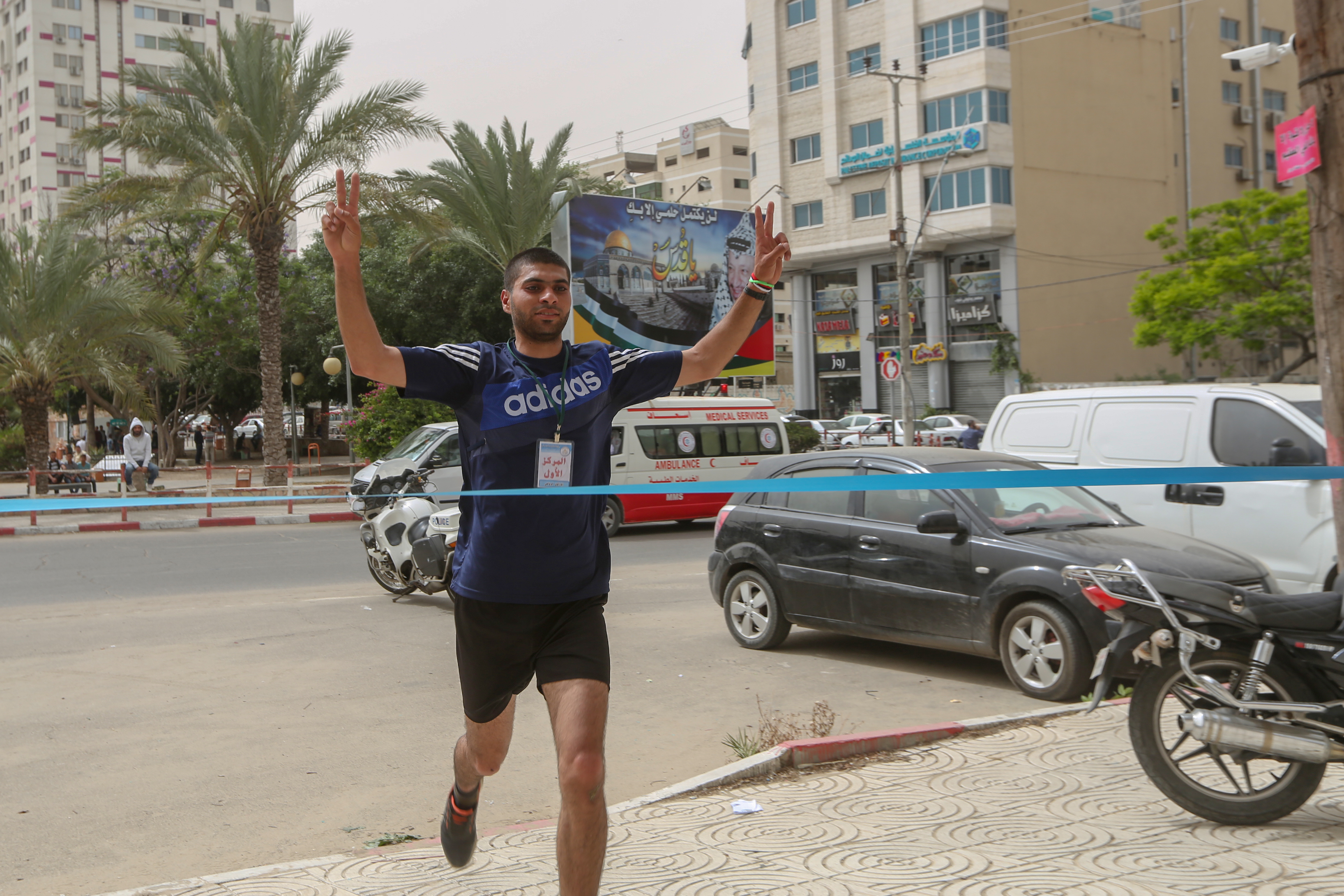 الماراثون الرياضي لوزارة الداخلية  " حتماً سنعود "