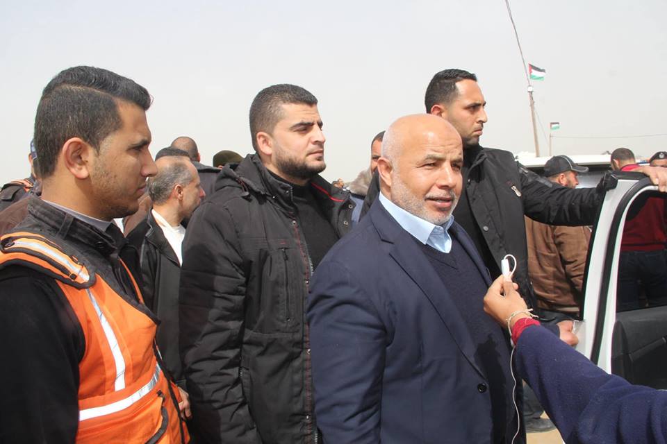 أجهزة الداخلية تُساند جماهير شعبنا المشاركة في مليونية الأرض والعودة