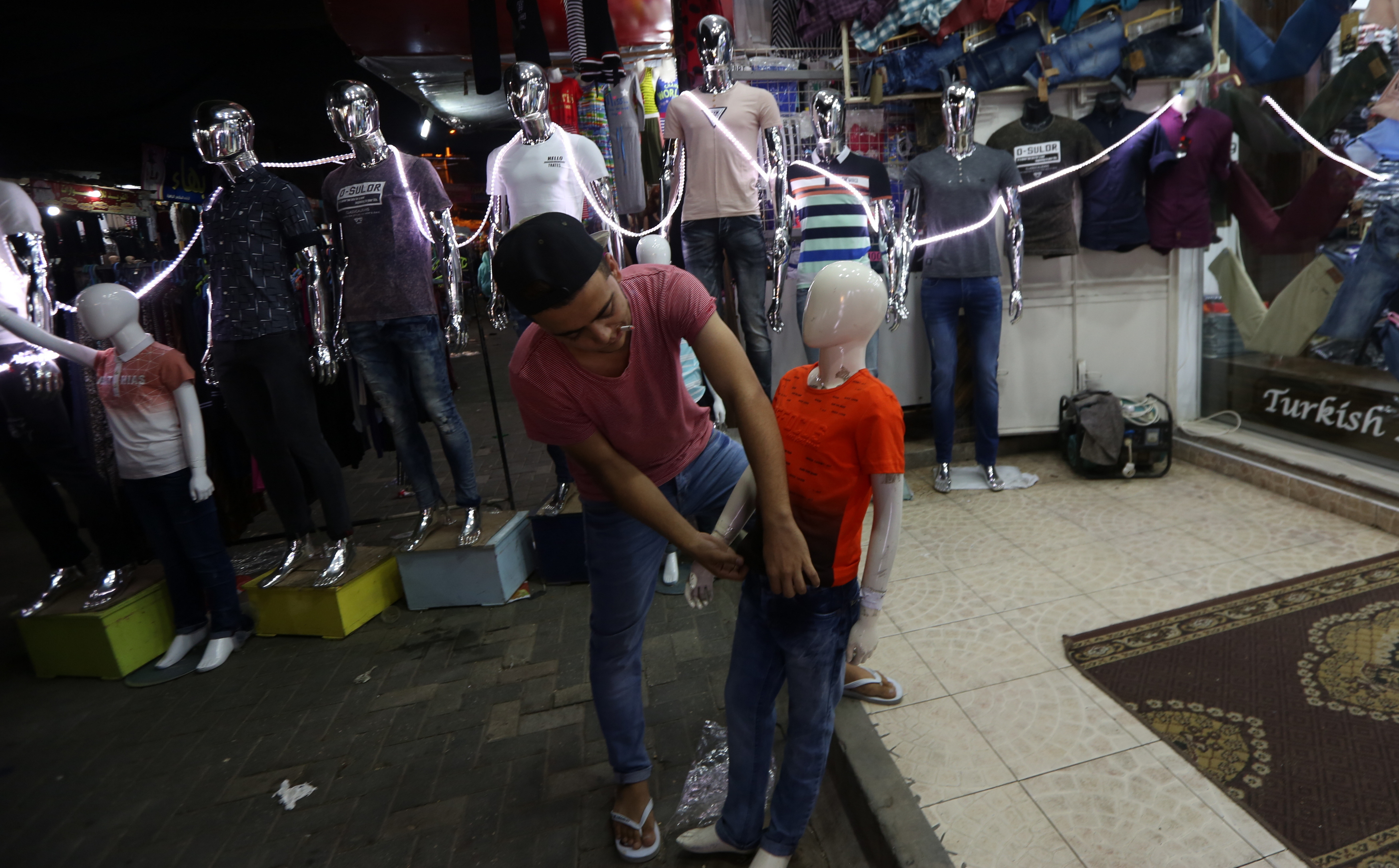  أجواء استقبال المواطنين في غزةلعيد الأضحى المبارك