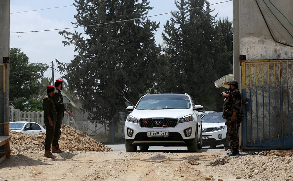 قيادتا حماس واللجنة الإدارية تتفقدان الحدود الجنوبية