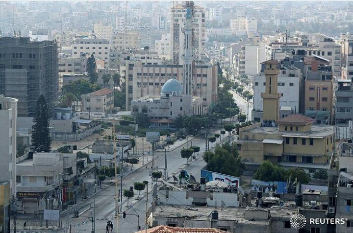 سريان قرار حظر التجوال الشامل في محافظات قطاع غزة 