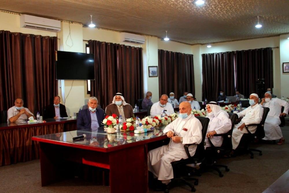 لقاءات وكيل وزارة الداخلية والأمن الوطني مع الفصائل وشرائح مجتمعية حول مستجدات مواجهة فيروس كورونا