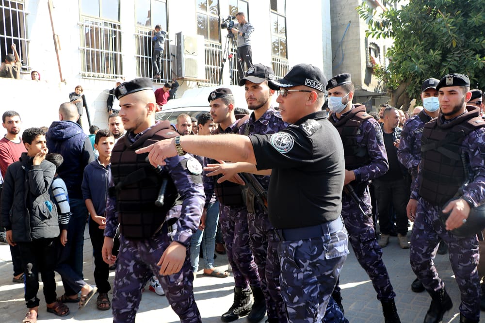 "أجهزة الداخلية" تؤمن جنازة تشييع ضحايا حريق جباليا