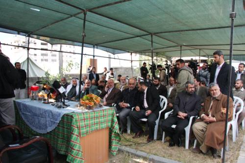 وزارة الداخلية تفتتح مكتب وزير الداخلية على انقاض 