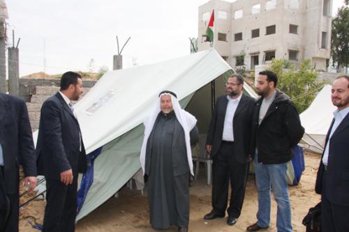 وزارة الداخلية تفتتح مكتب وزير الداخلية على انقاض 