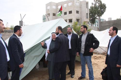 وزارة الداخلية تفتتح مكتب وزير الداخلية على انقاض 