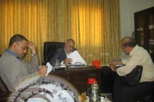 HRU Visits Gaza Chamber of Industry and Trade