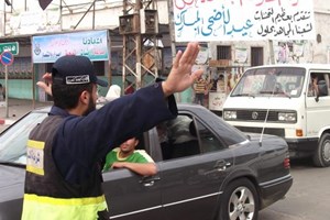 خطة متكاملة لضبط الحالة المرورية برفح