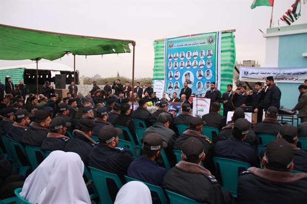 بالصور افتتاح مركز المعسكرات الوسطي 