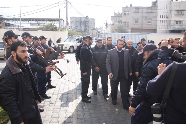 بالصور افتتاح مركز شرطه الزيتون  15-1-2011