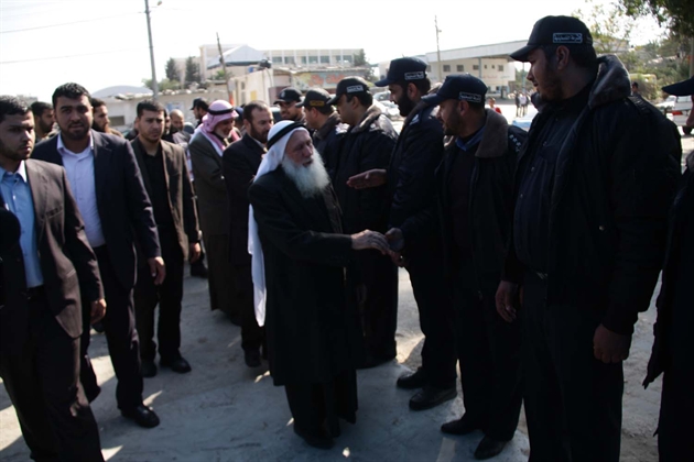 بالصور وزير الداخليه يفتتع مركز شرطه القراره ومركز