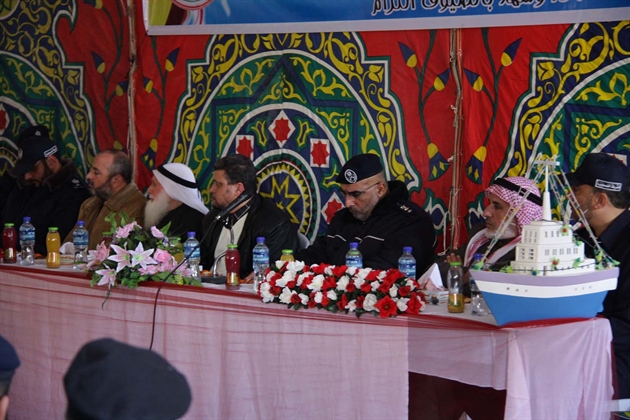 بالصور وزير الداخليه يفتتع مركز شرطه القراره ومركز