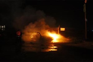 غارات عنيفة تستهدف مناطق متفرقة بالقطاع ليلا