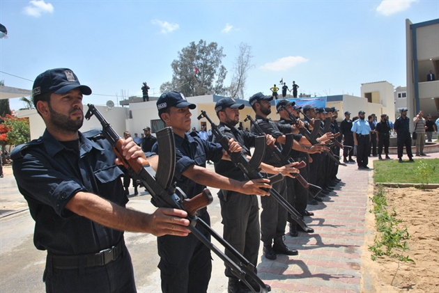 حفل افتتاح مركز شرطة محافظة رفح 29-6-2011